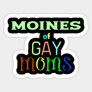 lgbt pride Moines Sticker